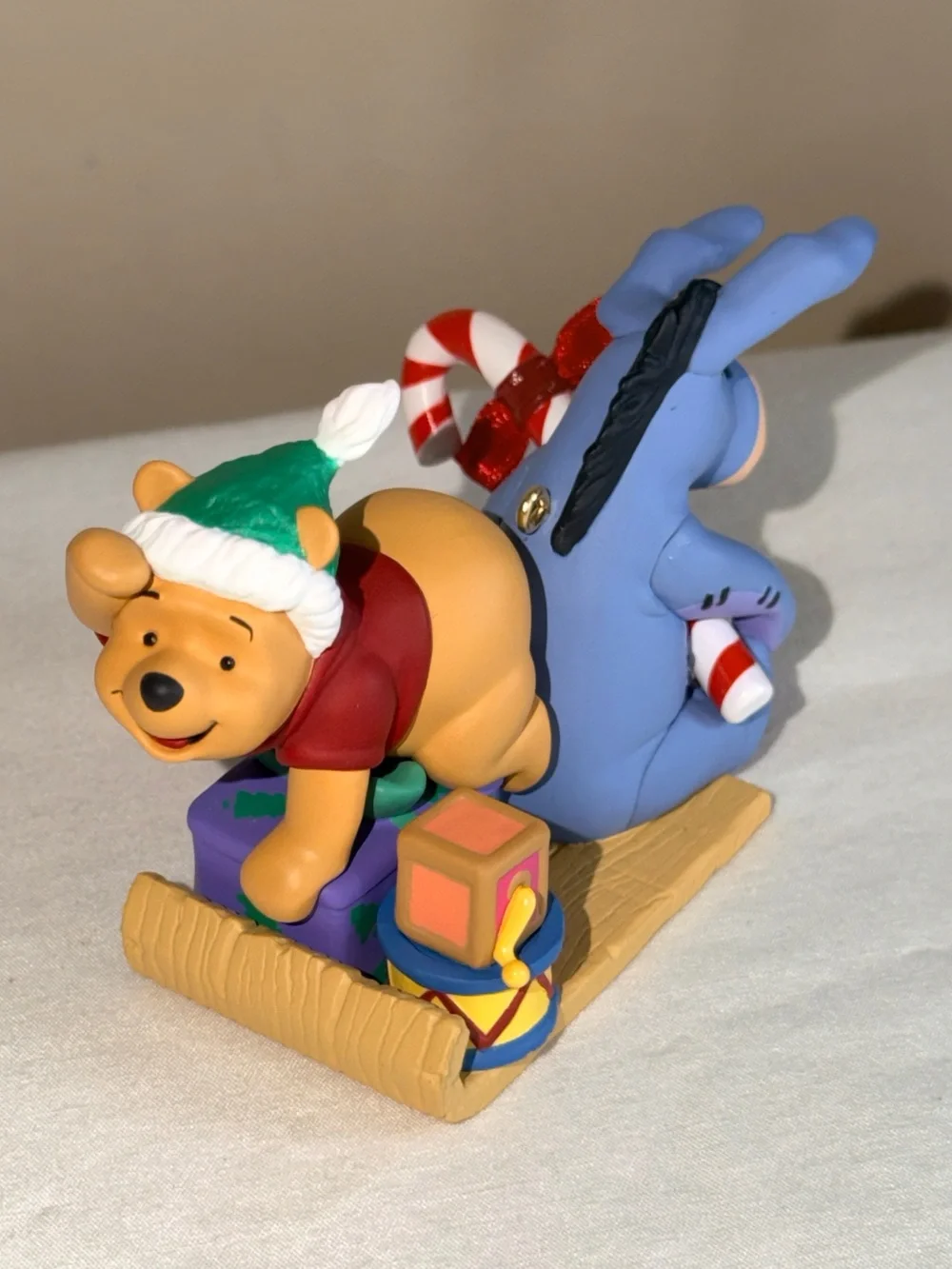 Hallmark Keepsake Presents From Pooh Ornament 1999 Winnie the Pooh Eeyore Disney
